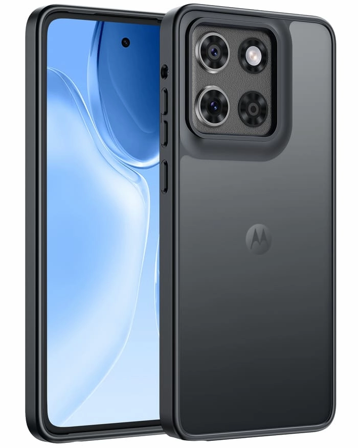 Elegant Texture Layer Premium Surface FNTCASE for Moto G Stylus 5G 2025 6.7 Inch Phone Case: Translucent Matte Shockproof Slim Phone Cover - Military Grade Drop Proof Hard Back Anti-Fingerprint Protective Case