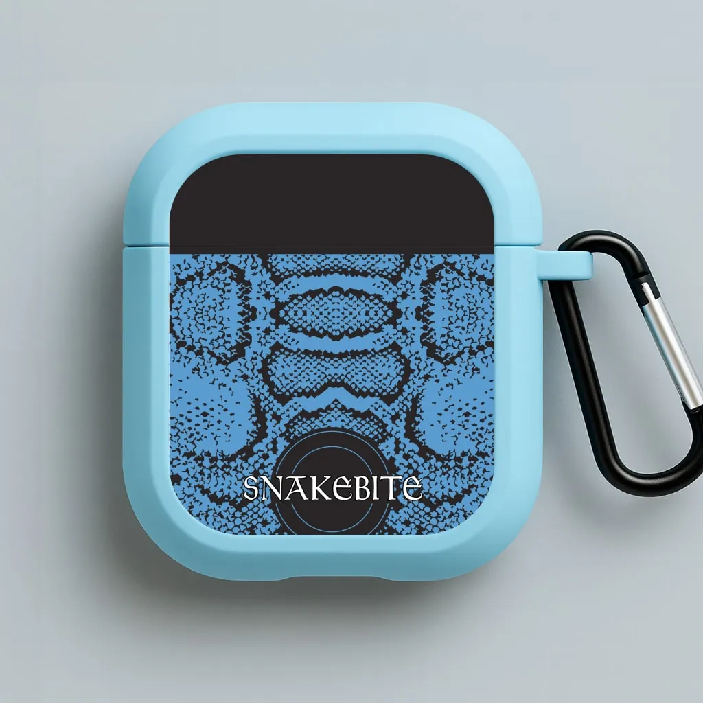 Snakebite AirPods Case Compact Charging Pouch Custom Design Cover