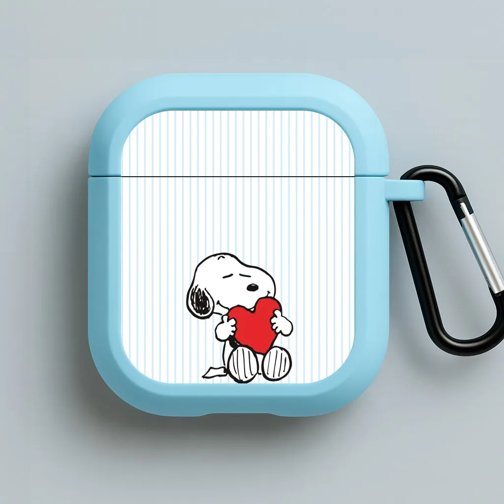 Snoopy - Valentine's Day AirPods Case Stylish Gadget Organizer dust and scratch protection