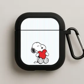 Creative Travel Shell Snoopy - Valentine's Day AirPods Case