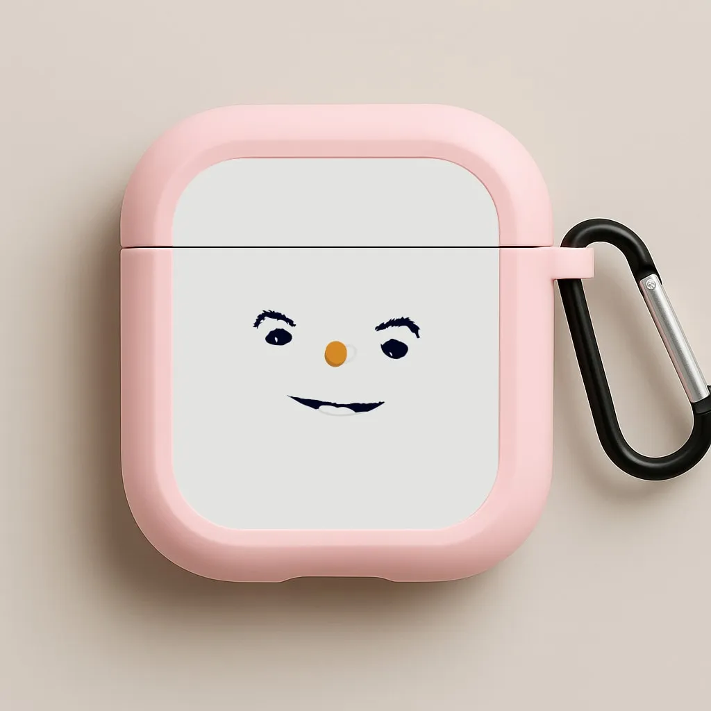 portable earbuds case Snowman AirPods Case