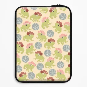 Frogs With Cowboy Hats - Western  Laptop Sleeve Handy Use