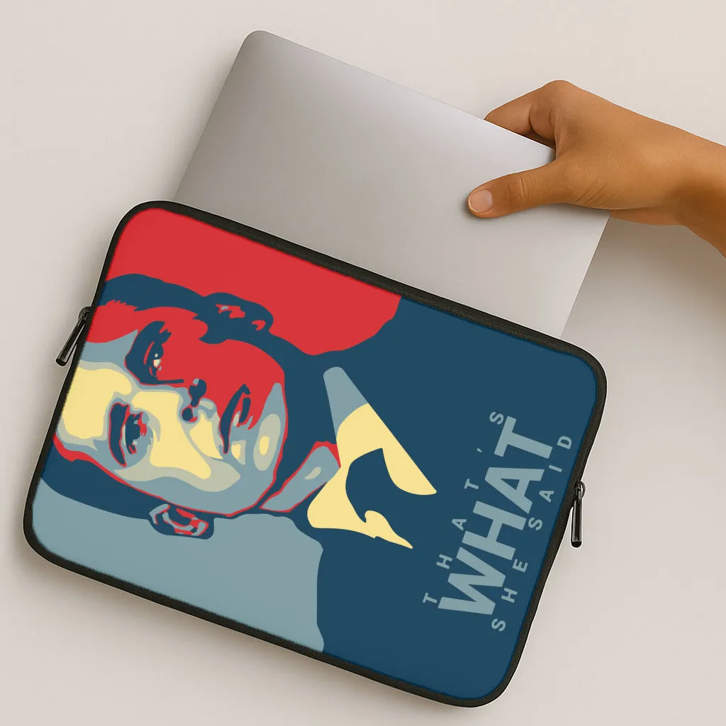 Protective Layering Edge Shield That's What She Said Laptop Sleeve