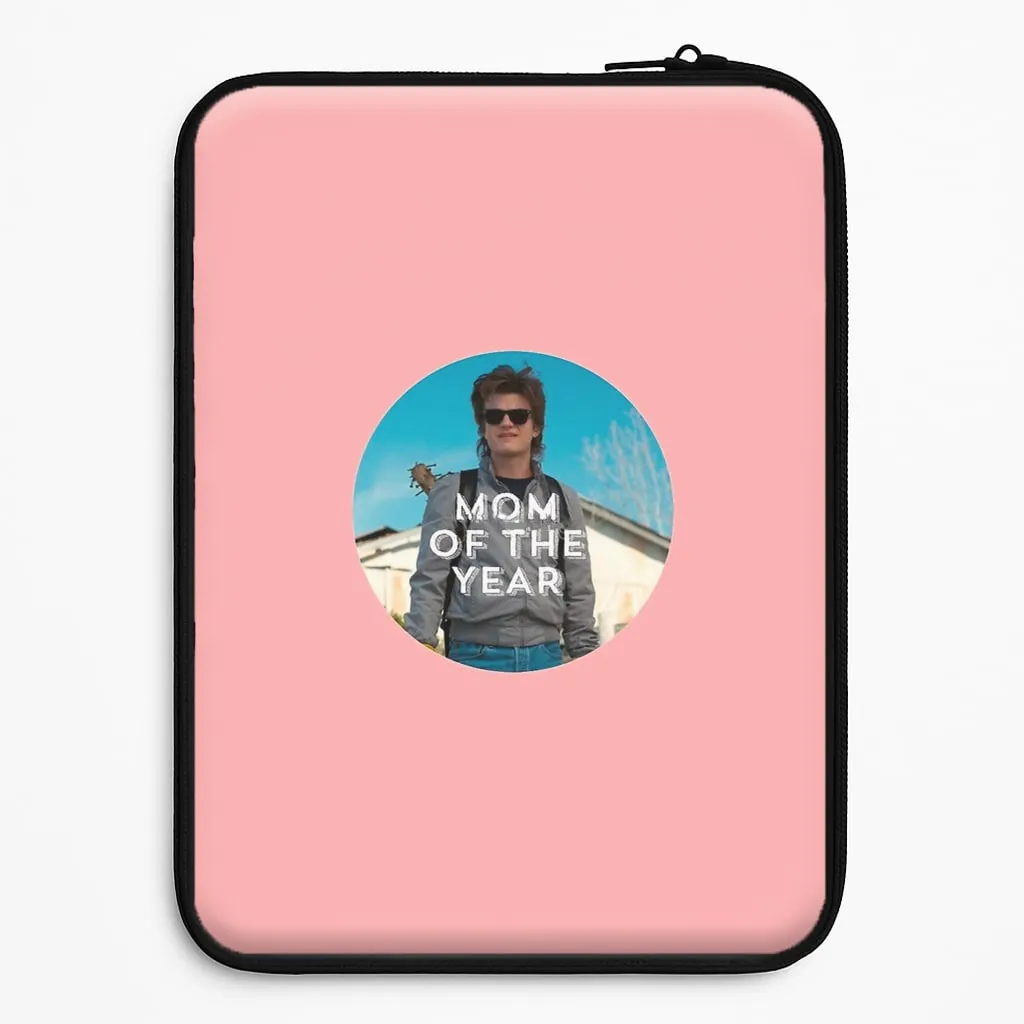 Grip Layer Steve Harrington - Mom Of The Year Laptop Sleeve