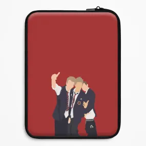 School Clothes - Bust Band Laptop Sleeve Lightweight Protection Shockproof Edge