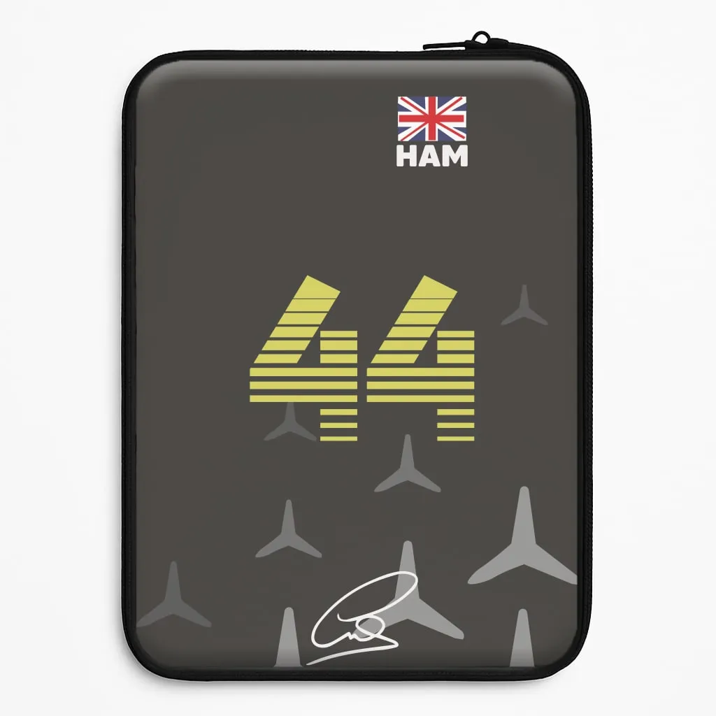 Matte Pattern Layer Protective Look Lewis Hamilton - F1 Laptop Sleeve