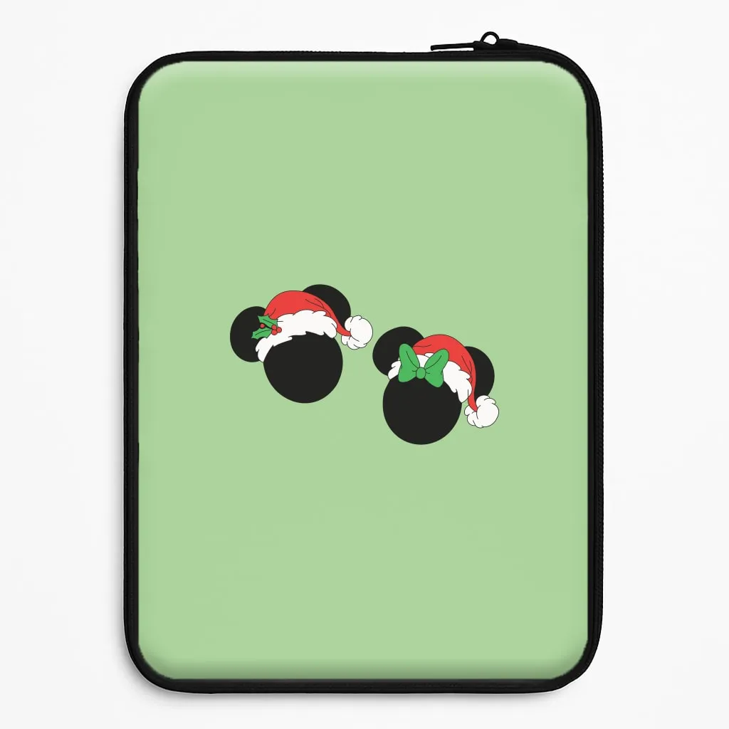 Festive Mice Christmas Laptop Sleve Trendy Look Soft touch finish