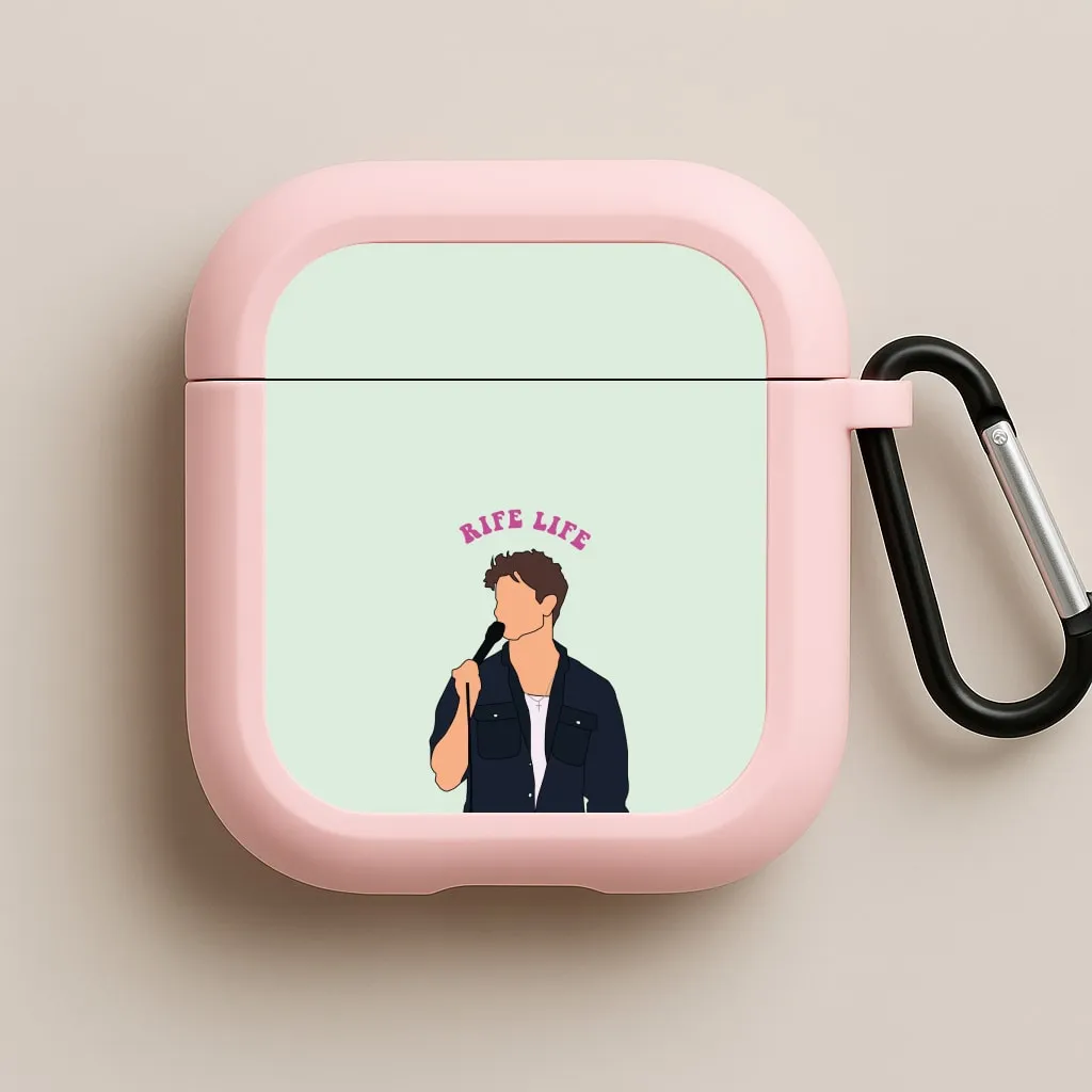 Rife Life AirPods Case clear protective wrap