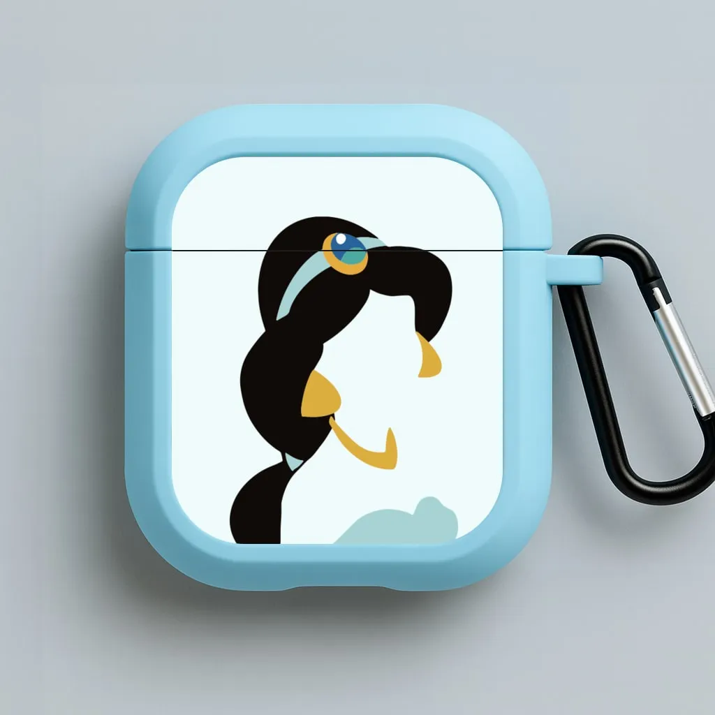 Trendy Smooth Finish sports style travel airpods case Jasmine AirPods Case