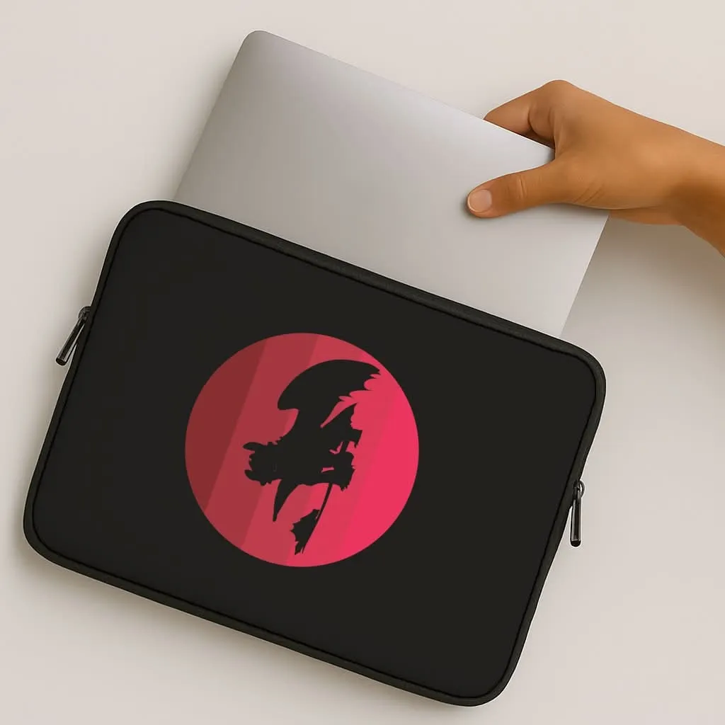 Matte Shield Red Sunset Dragon Laptop Sleeve