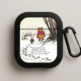 Sometimes The Smallest Things AirPods Case airpods case for outdoors