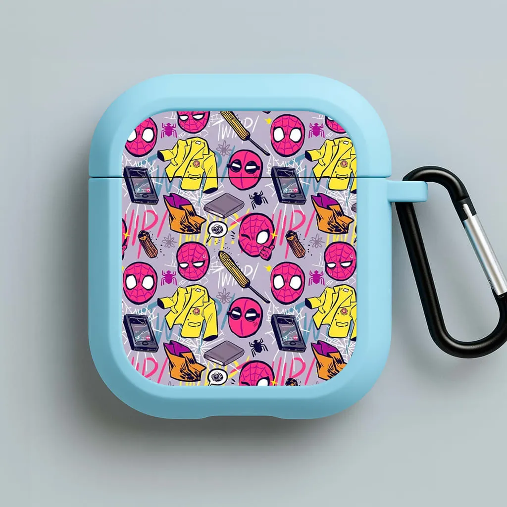 Spiderman Pattern AirPods Case Creative Smooth Bag Gift Idea For Teens