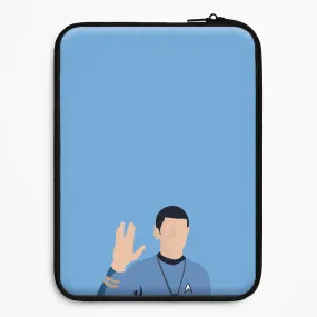 Spock Laptop Sleeve Strong material