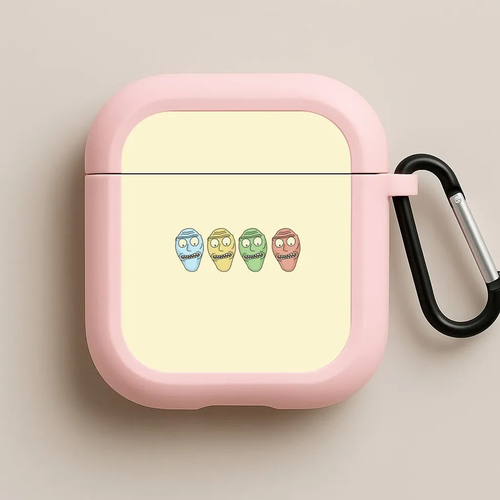 Get Schwifty - RAM AirPods Case Minimal Compact Organizer