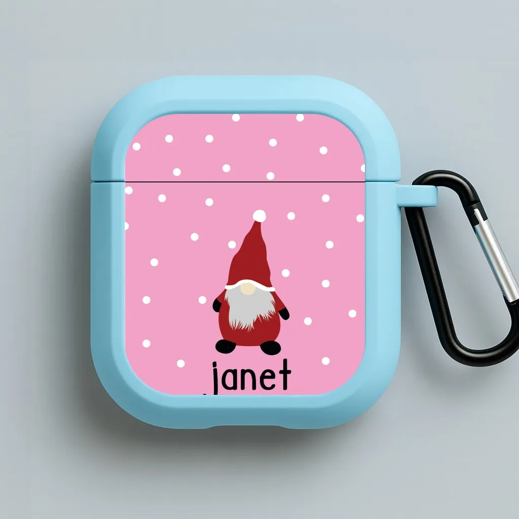 sport style earbuds case Personalised Gonk AirPods Case
