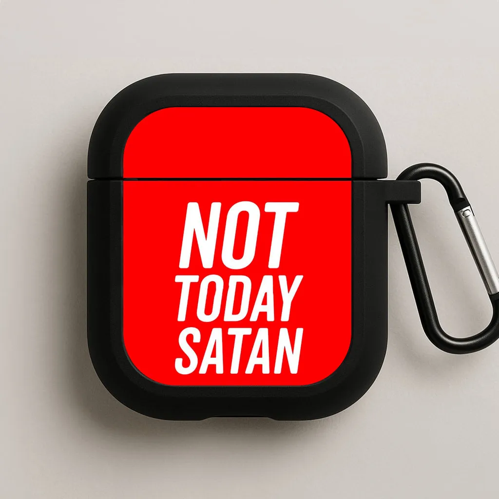 Red Not Today Satan - Drag Queen's Drag Race AirPods Case Universal Charging Holder
