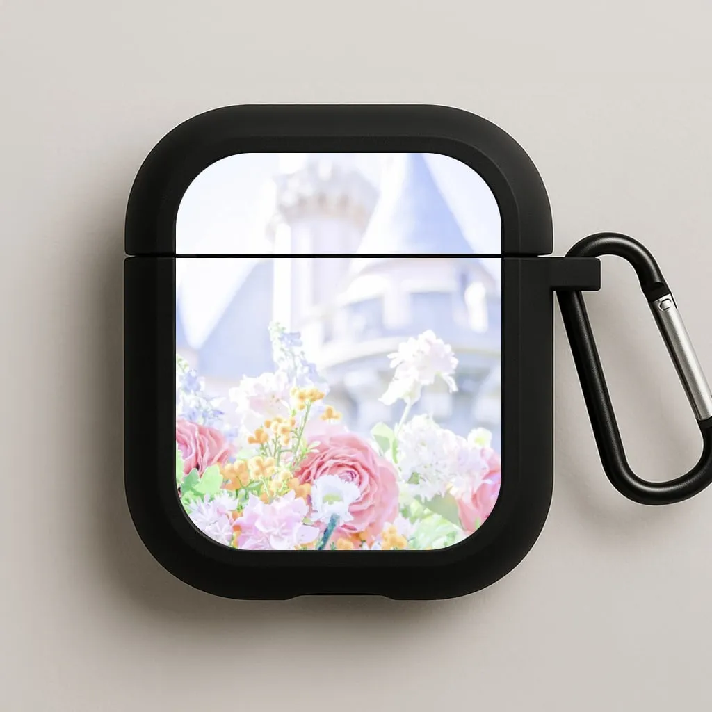 Compact Key Strap matte surface guard Springtime Disney AirPods Case
