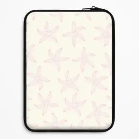Matte Finish Shockproof Corners Starfish Pattern - Sealife Laptop Sleeve