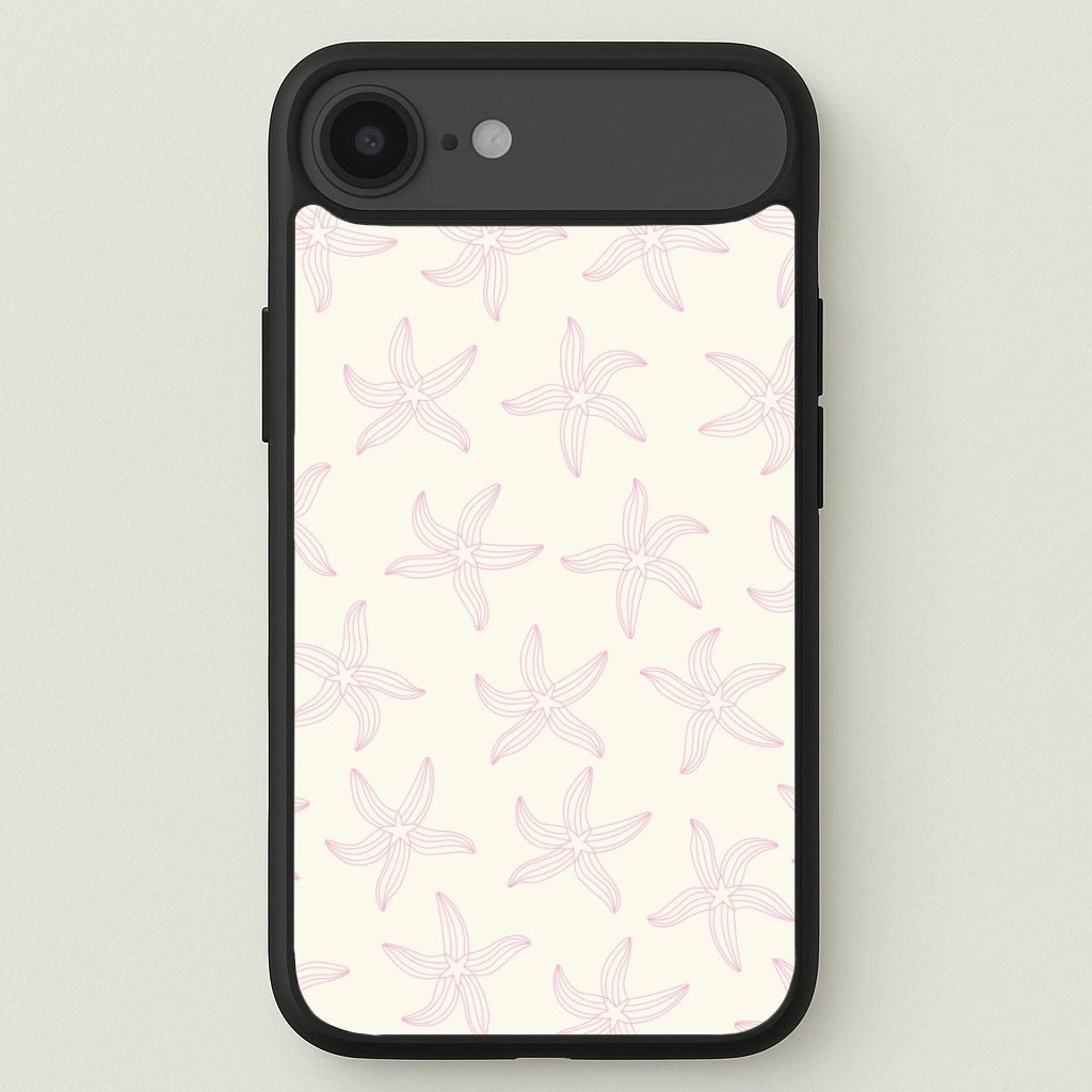 Protective Texture Layer Starfish Pattern - Sealife Phone Case