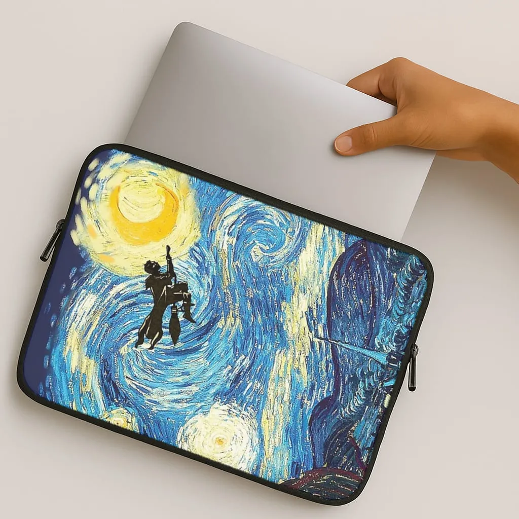 Starry Potter Laptop Sleeve Rugged Pattern Design