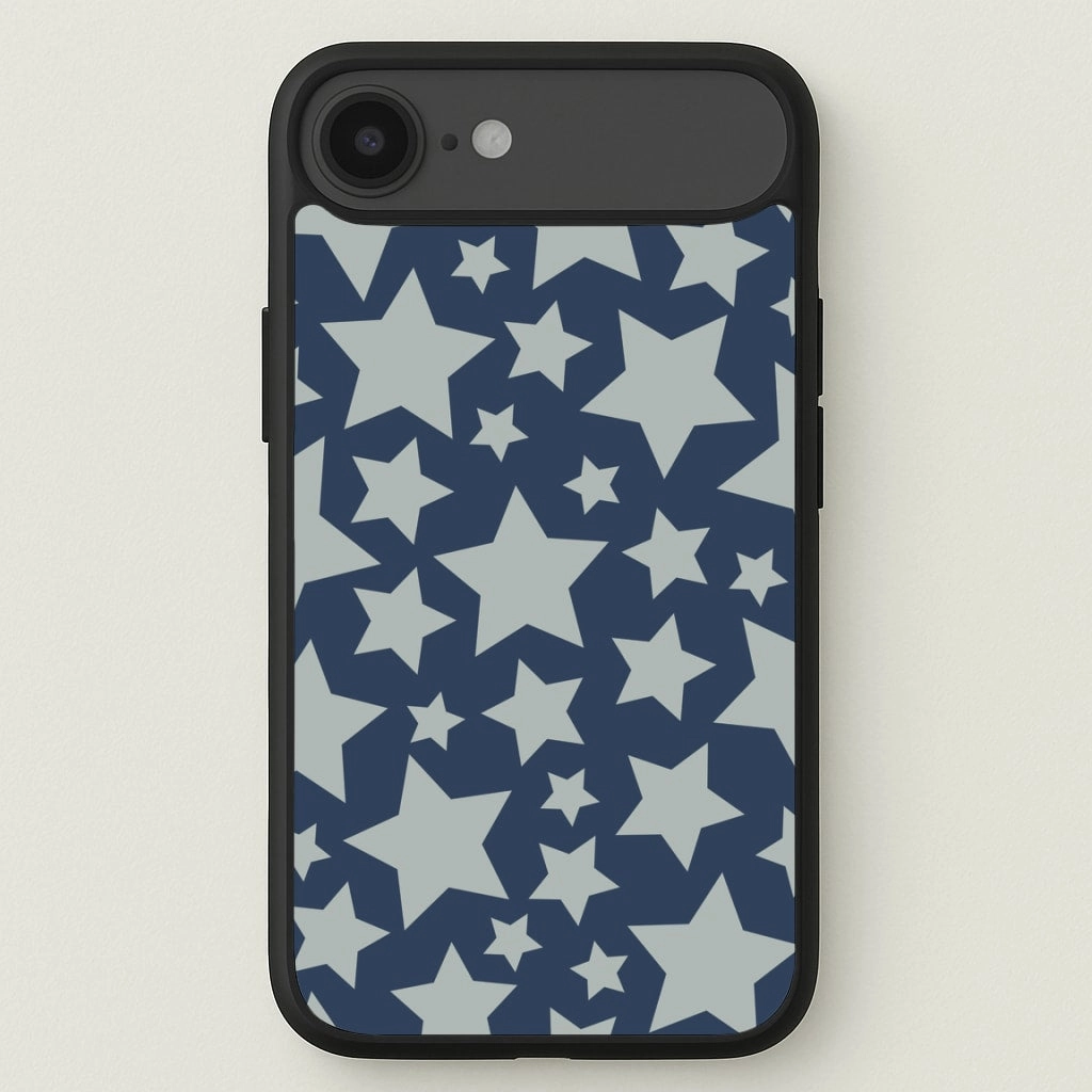 Minimal Shield Stars Phone Case