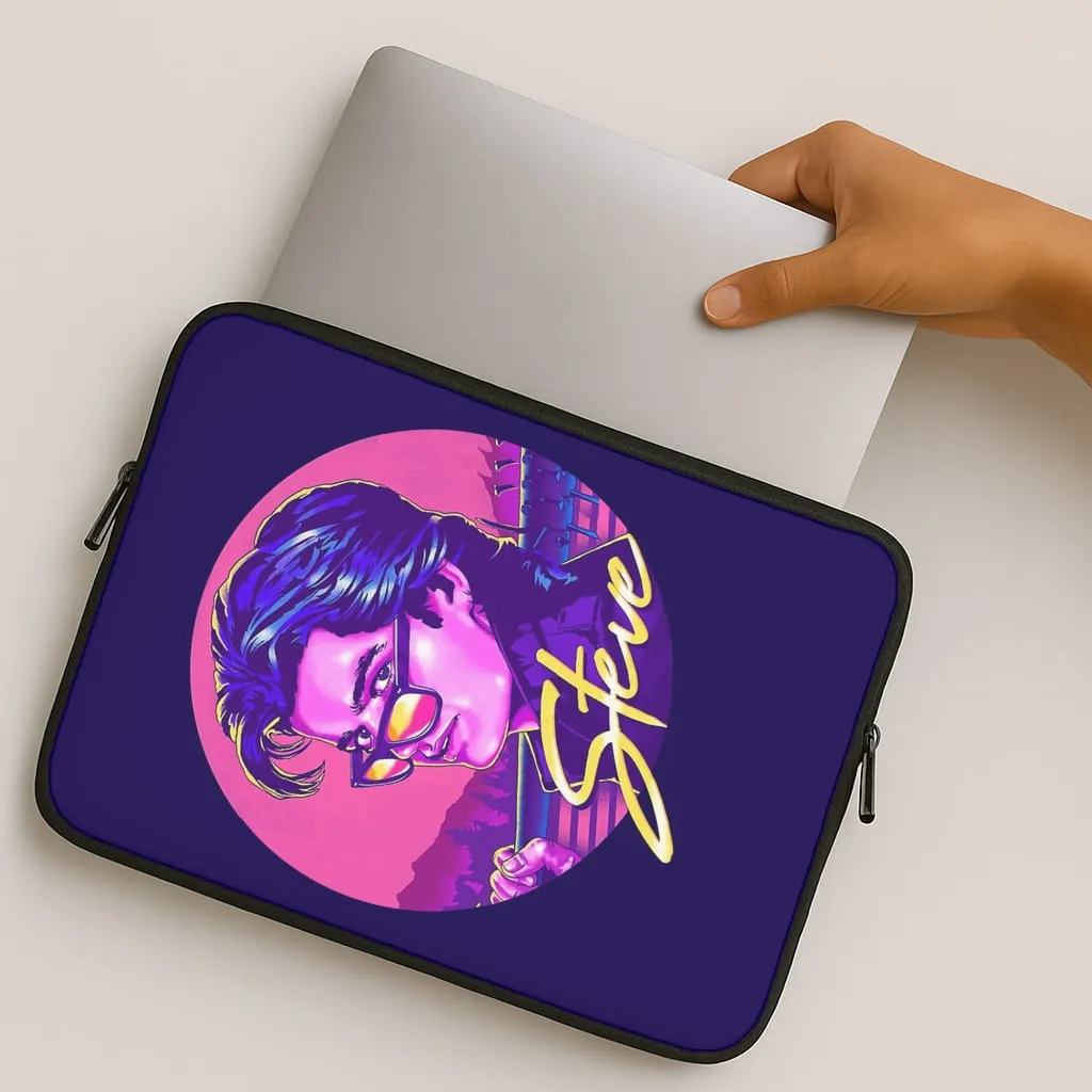 Steve Harrington Laptop Sleeve Durable Edge Texture Luxury Texture Design