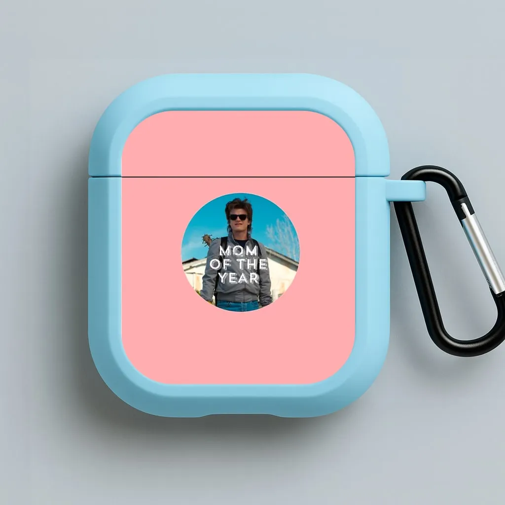 Steve Harrington - Mom Of The Year AirPods Case airpods case for hiking
