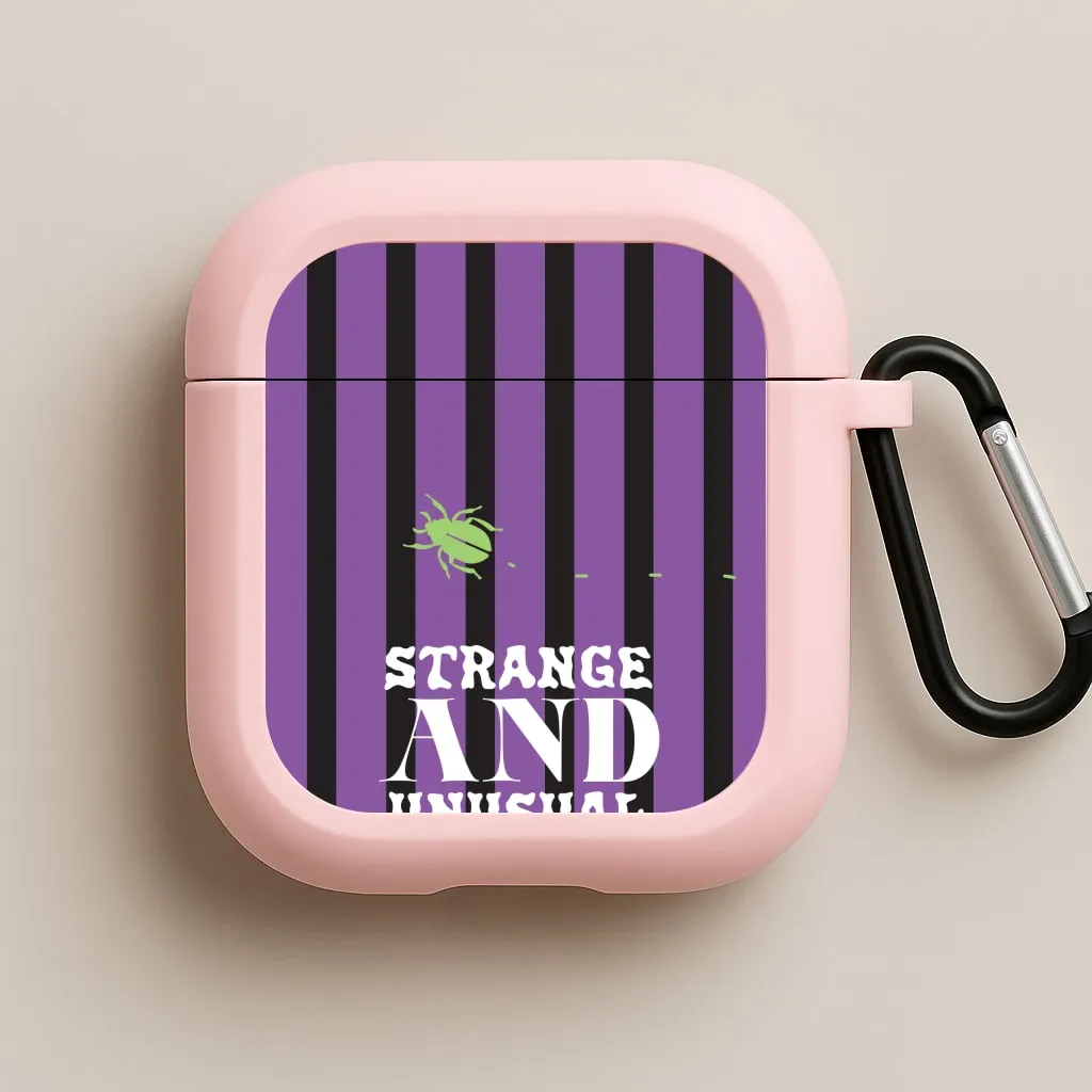 airpods case for gifts durable soft gradient travel protector Strange And Unusual AirPods Case