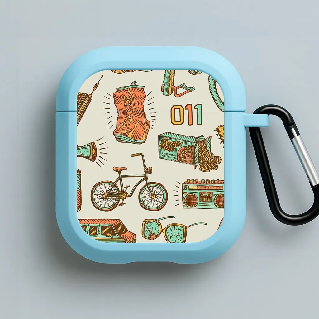 Stranger Options AirPods Case anti collision soft silicone protector