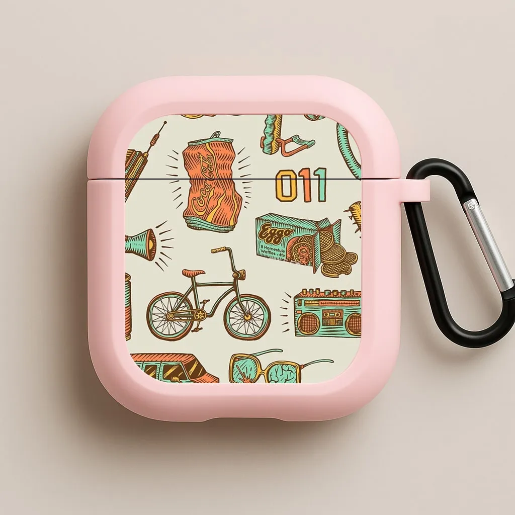 Universal Storage Pouch sleek ergonomic portable leather airpods case Stranger Options AirPods Case