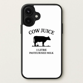 Cow Juice Phone Case Smooth Protection Urban Accessory