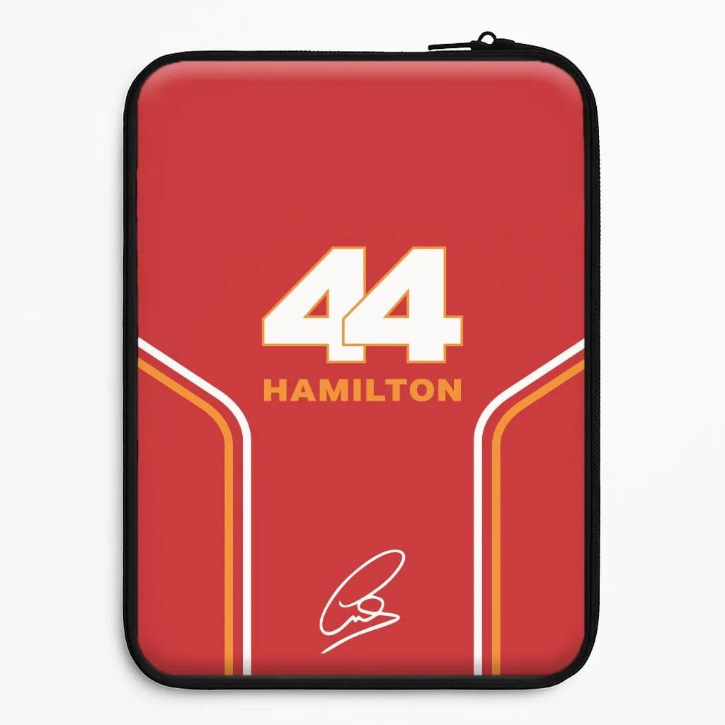 Protective Layer Stripes 44 Hamilton Laptop Sleeve