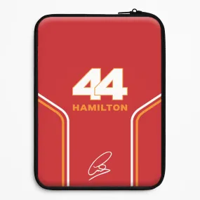 Protective Layer Stripes 44 Hamilton Laptop Sleeve