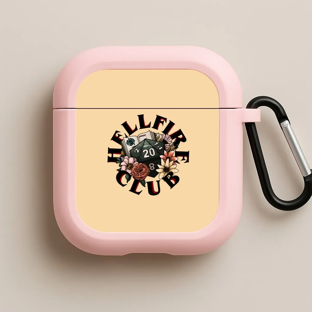 Durable Smooth Case Creative Design Accessory Hellfire Club AirPods Case