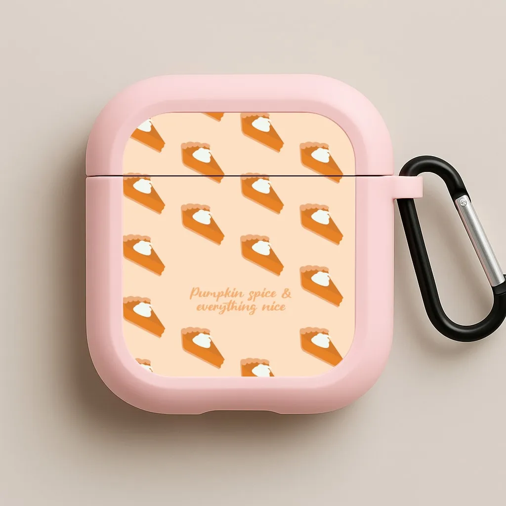 Pumpkin Spice And Everything Nice - Autumn AirPods Case anti dust airpods case