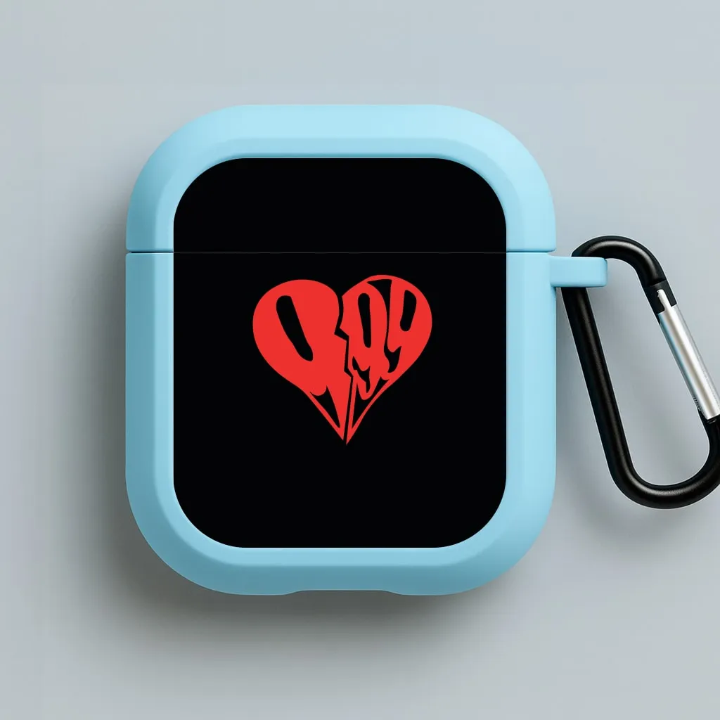 Heart - Juice AirPods Case airpods case for travelers Creative Silicone Organizer