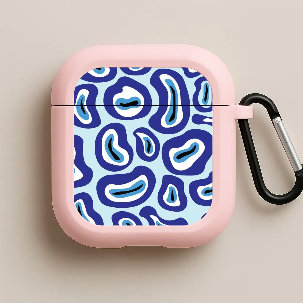 durable charging case Travel Ready Pouch Abstract Pattern 4 AirPods Case