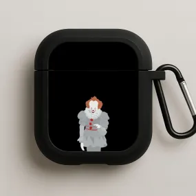 durable hybrid earphone cover color mix earbuds cover Pennywise - Clown AirPods Case