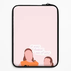 It Was Fookin' One Of Yas - British Pop Culture Laptop Sleeve Comfort Edge Soft Grip Finish