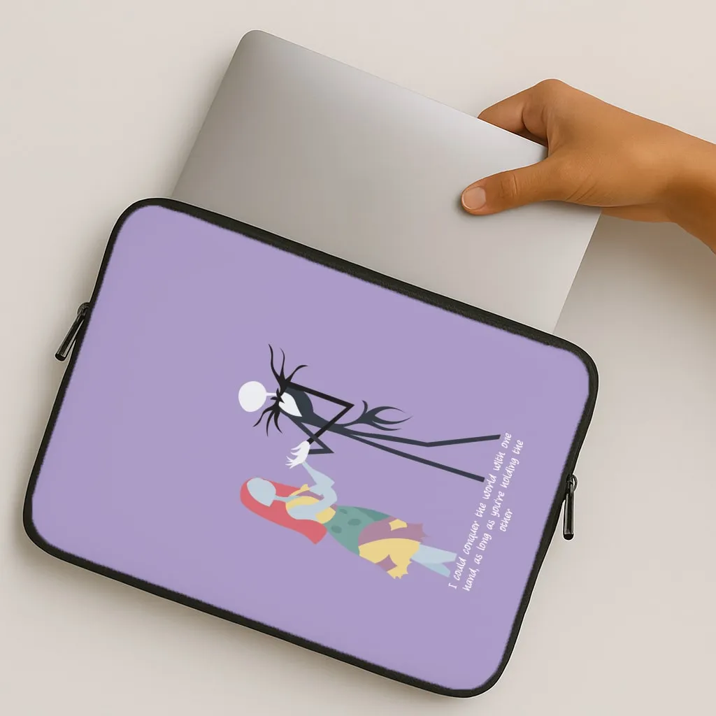 I Could Conquer The World - TNBC Laptop Sleeve Smooth Grip