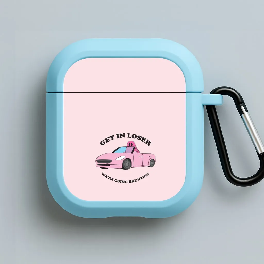 We're Going Haunting  AirPods Case Compact Carry Texture