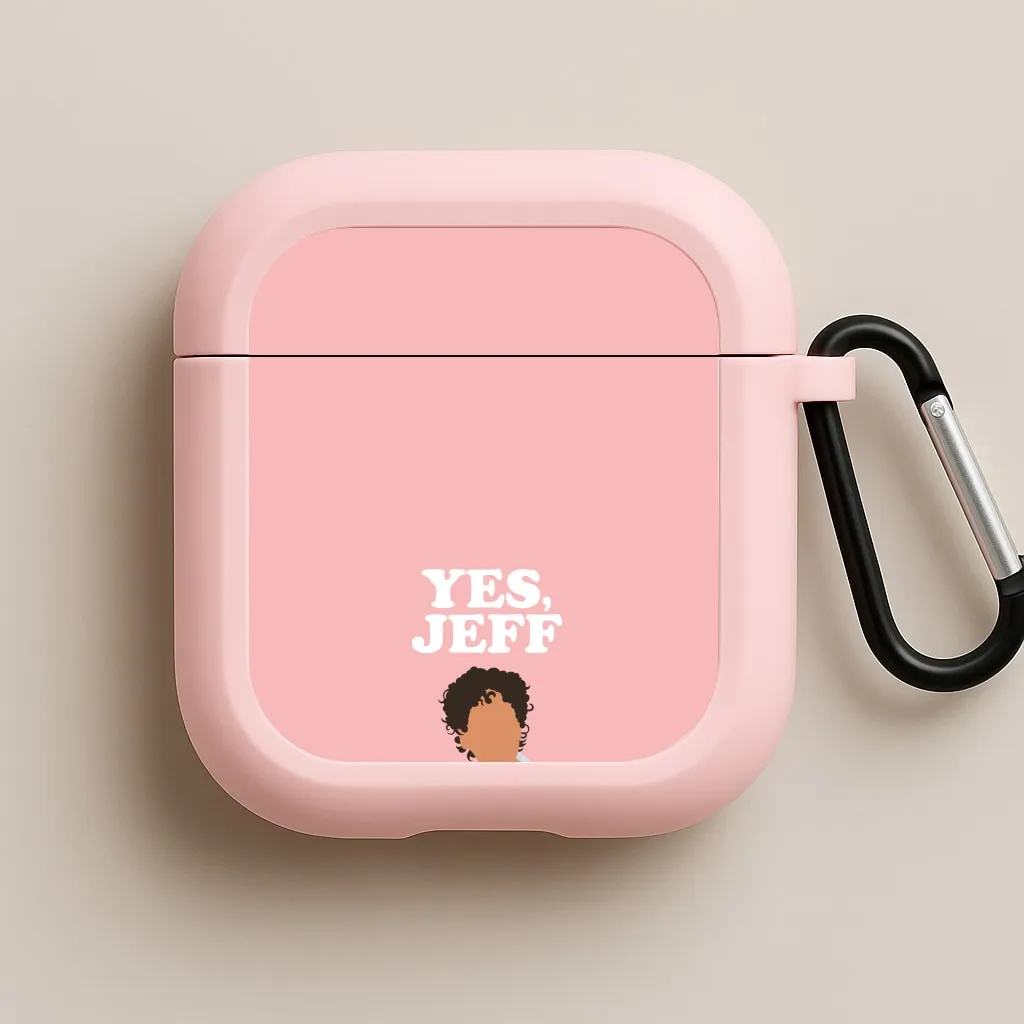 Yes Jeff AirPods Case Durable Gadget Shell