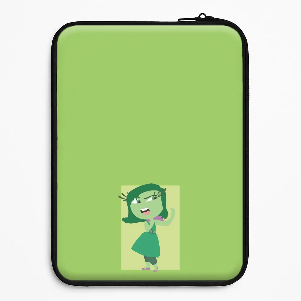 Disgust - Inside Out Laptop Sleeve Durable Form Transparent Shell