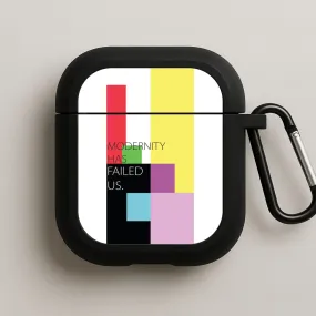 luxury handmade silicone airpods case Modernity Has Failed Us - The 1975 AirPods Case