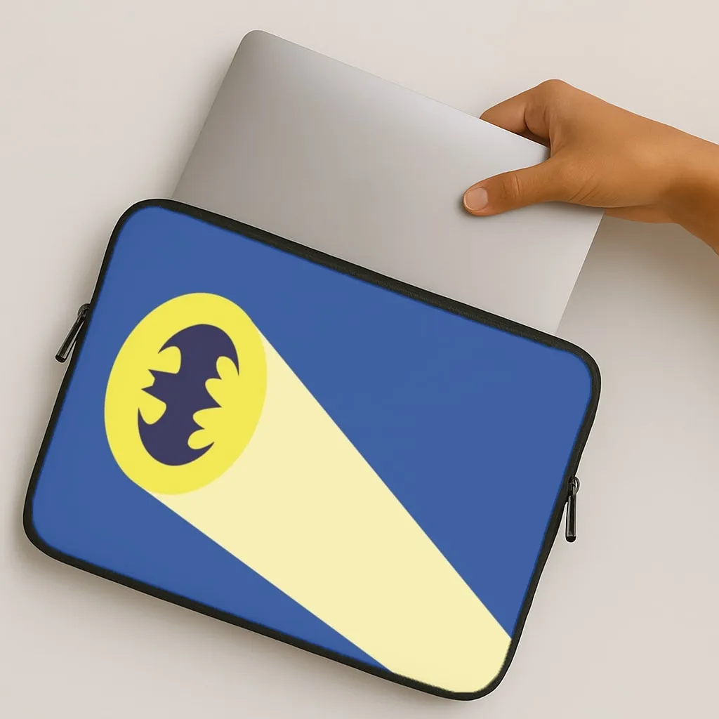 Strong Surface Bat Signal Laptop Sleeve