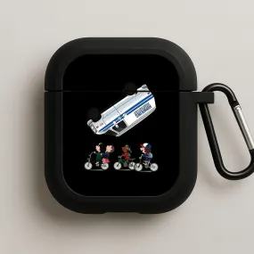 Van Flip AirPods Case Modern Gadget Sleeve Minimal Silicone Case