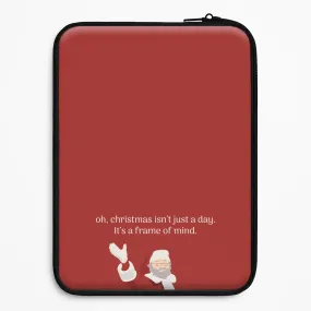 Christmas Isn't Just A Day - Christmas Laptop Sleeve Polished Finish Shock Proof