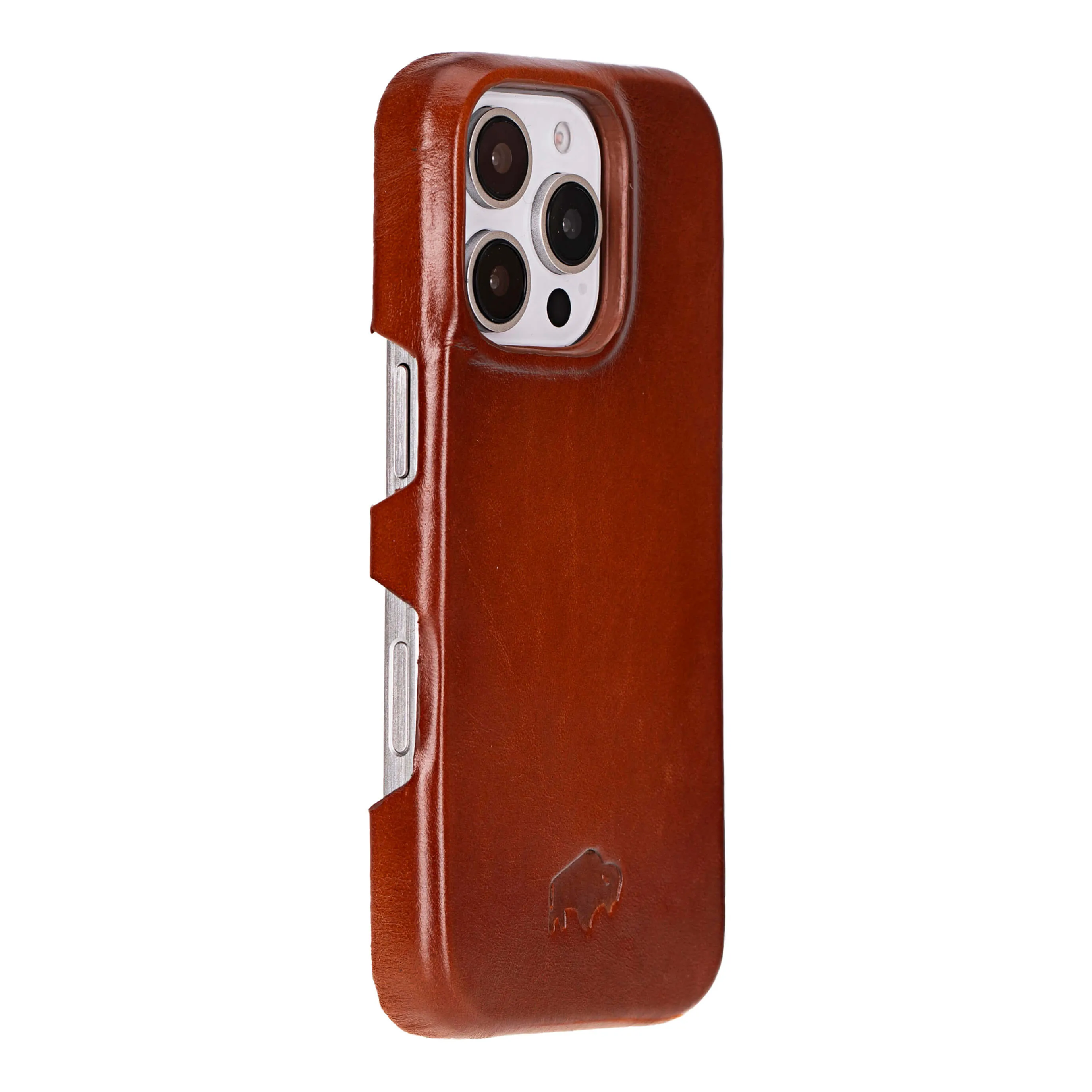 Mason Full-Grain Leather MagSafe Case ?C iPhone 16 Pro Max, Burnished Tan Smooth Look