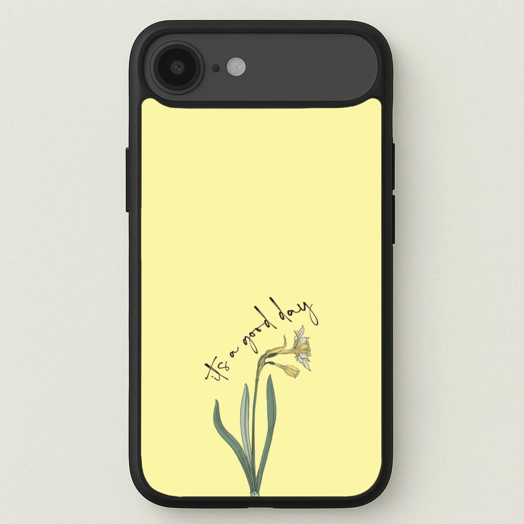Comfort Edge Texture It's A Good Day Phone Case