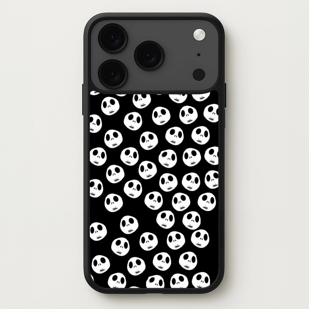 Comfort Build Layer Jack Skellington Pattern - TNBC Phone Case